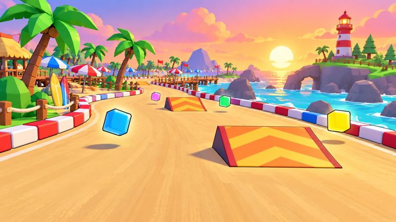 Beach Bay track concept art